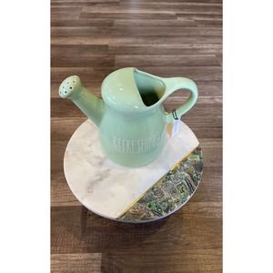 Rae Dunn Green Refreshing Watering Can